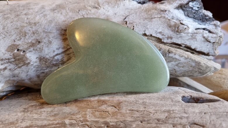 Avanturīna guaša masāžas plāksne Izmērs 8 x 5 cm