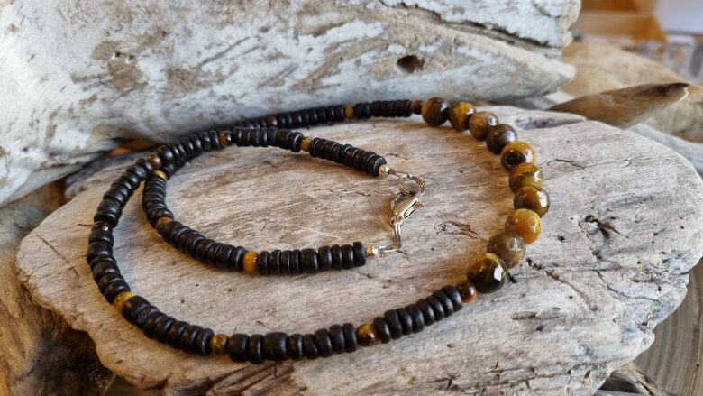 Vīriešu aizsargkrelles ar tīģeraci un koku Izmērs 47 cm 